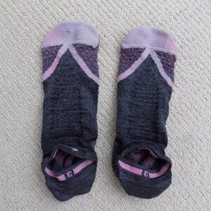 MENS NIKE L LARGE 8 - 12 RUNNING ANKLE NO SHOW SOCKS WITH ANKLE TAB 2